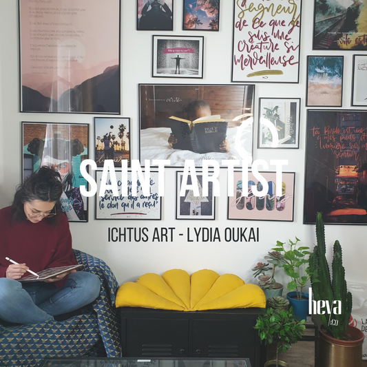 Saint Artist - Ichtus Art de Lydia Oukaci