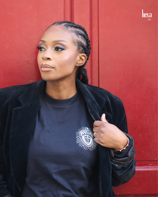 Esdras I Suprématie - T-shirt noir Bouclier de la foi