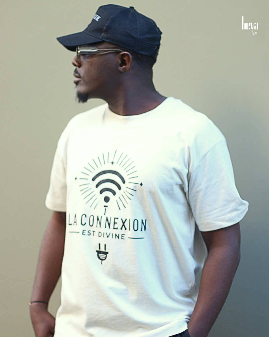 Esdras I Suprématie - T-shirt beige Connexion Divine