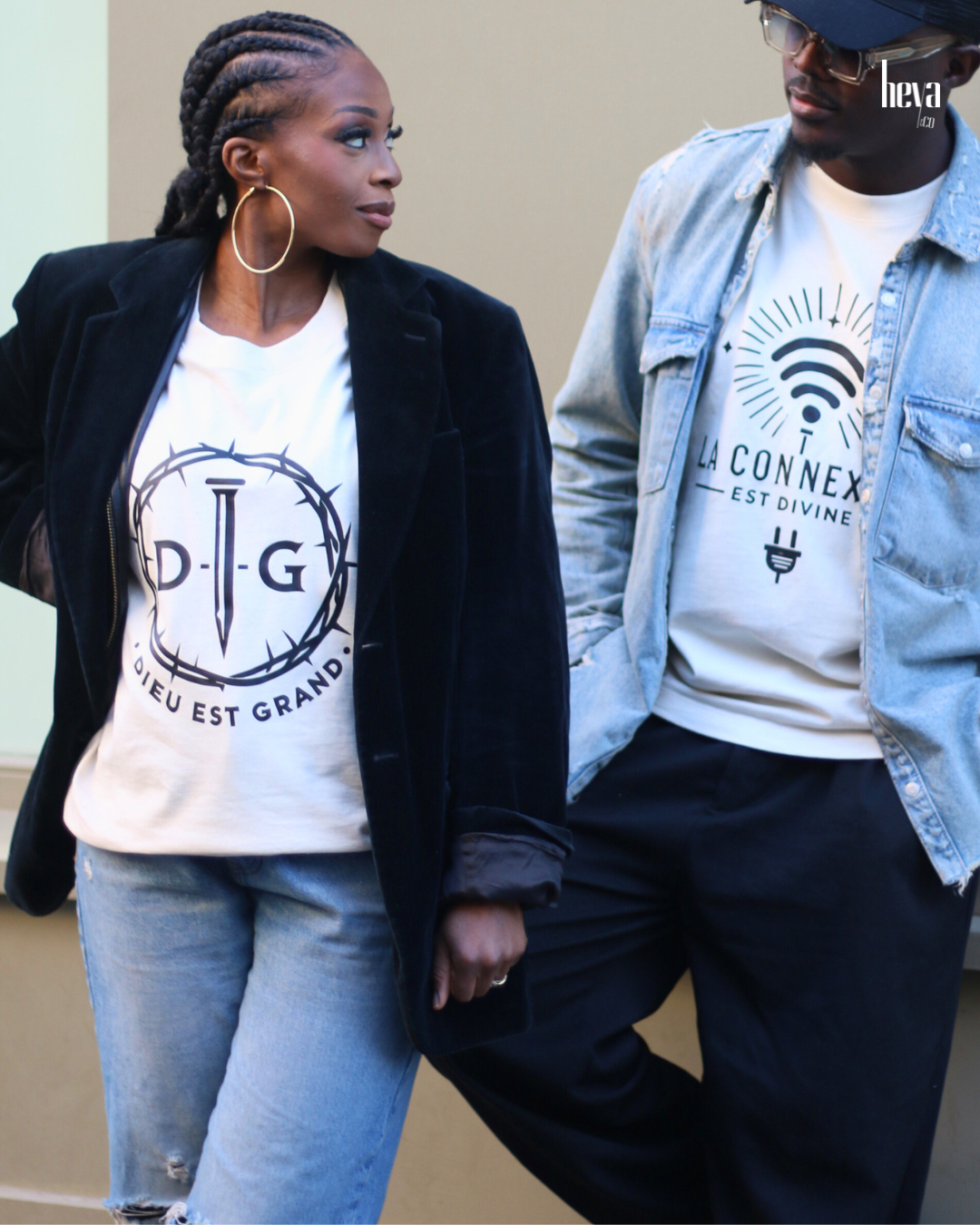 Esdras I Suprématie - T-shirt Beige DG - Dieu est Grand