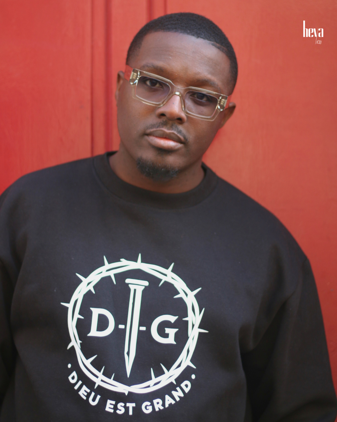 Esdras I Suprématie - Sweatshirt noir DG - Dieu est Grand