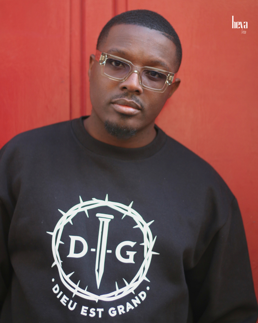 Esdras I Suprématie - Sweatshirt noir DG - Dieu est Grand