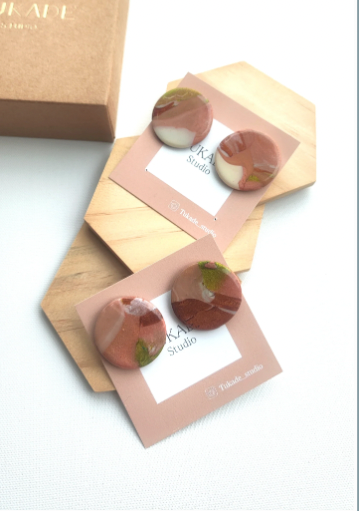 NOAH - Boucles d'oreilles circulaires dégradées