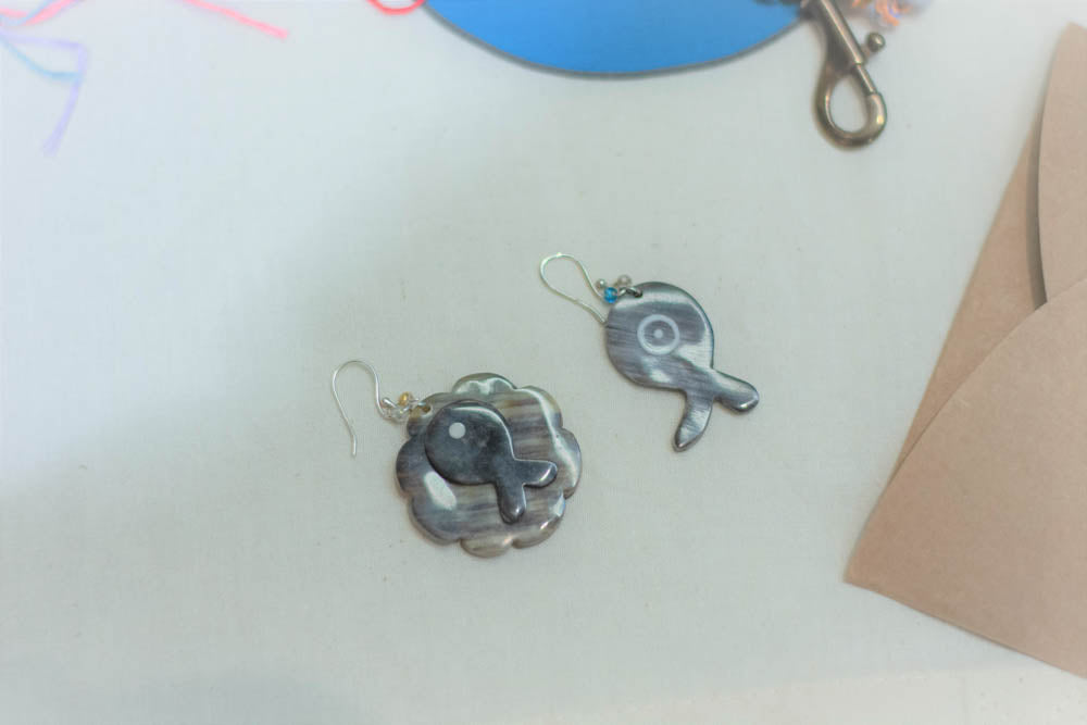 I saved the fish - Boucles d'oreilles - Impaires