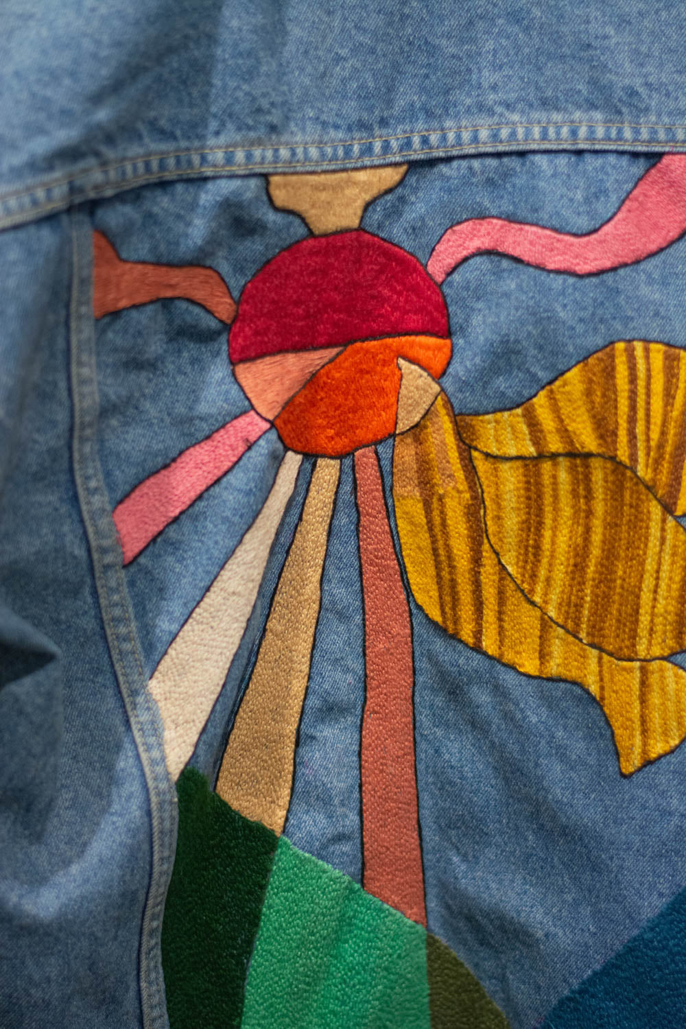 I saved the fish - Madagascar- Veste en Jean