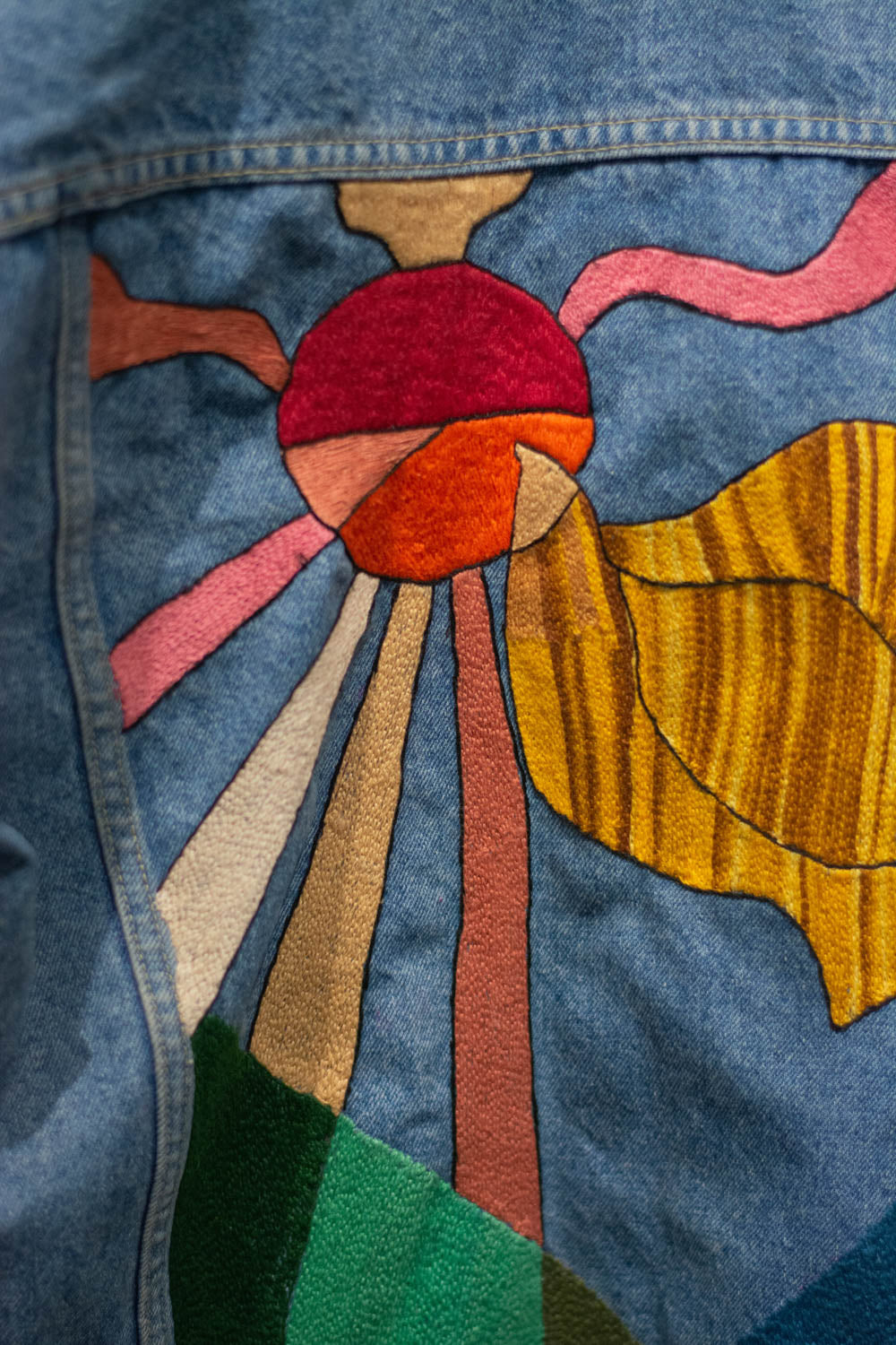 I saved the fish - Madagascar- Veste en Jean