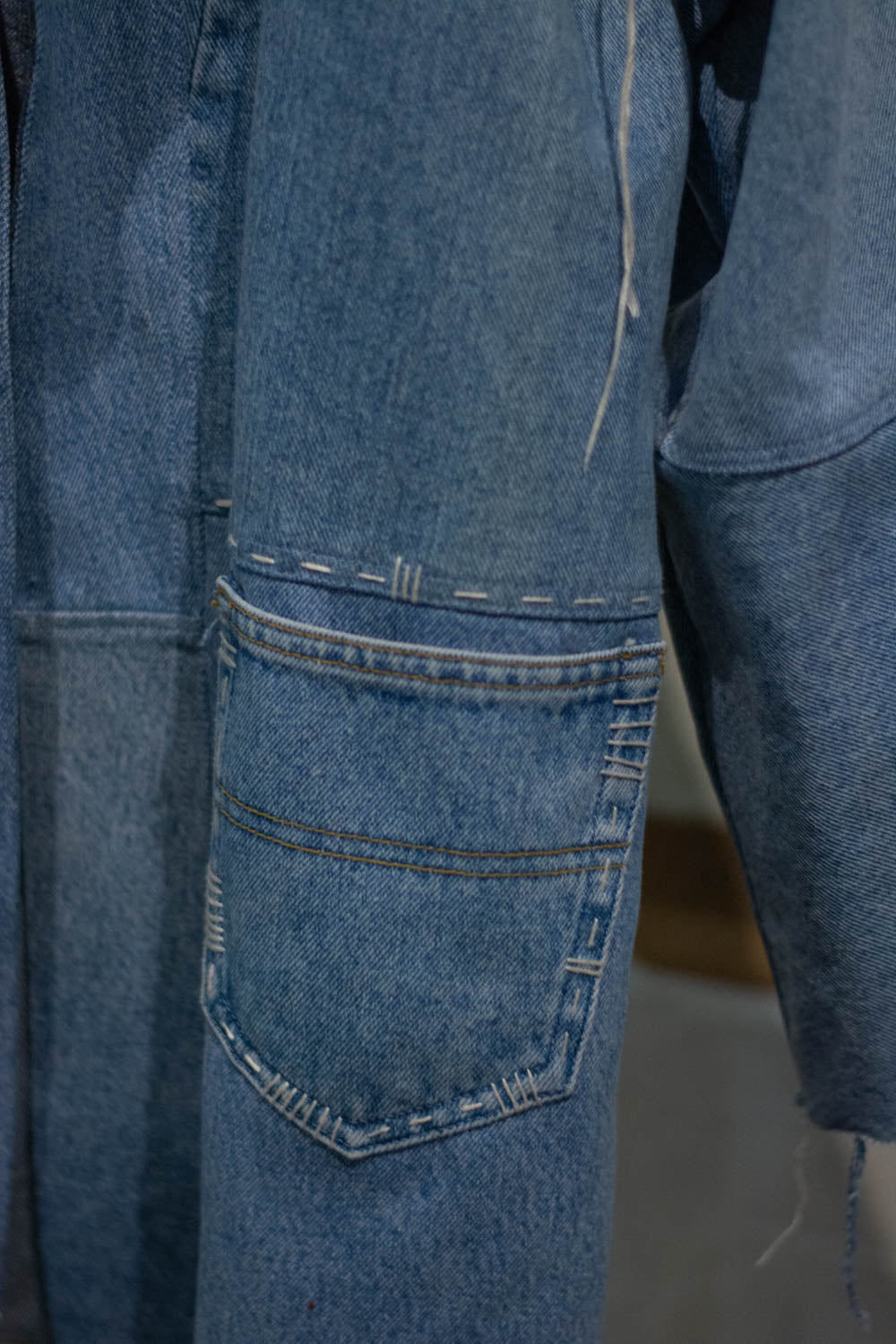 I saved the fish - Patchwork - Veste en Jean