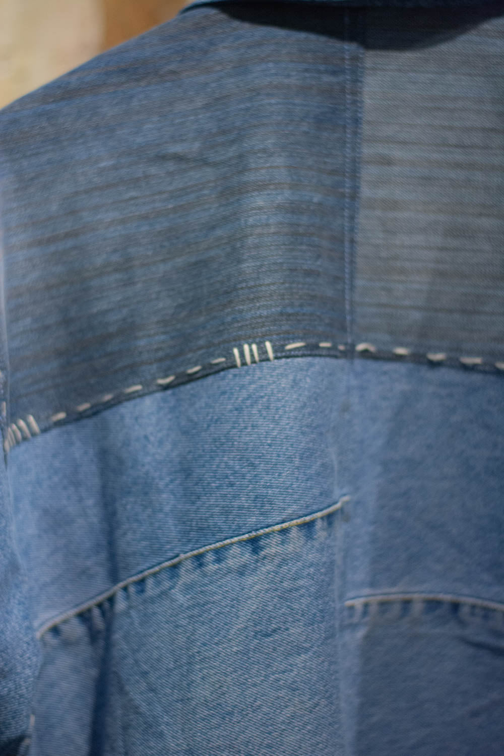 I saved the fish - Patchwork - Veste en Jean