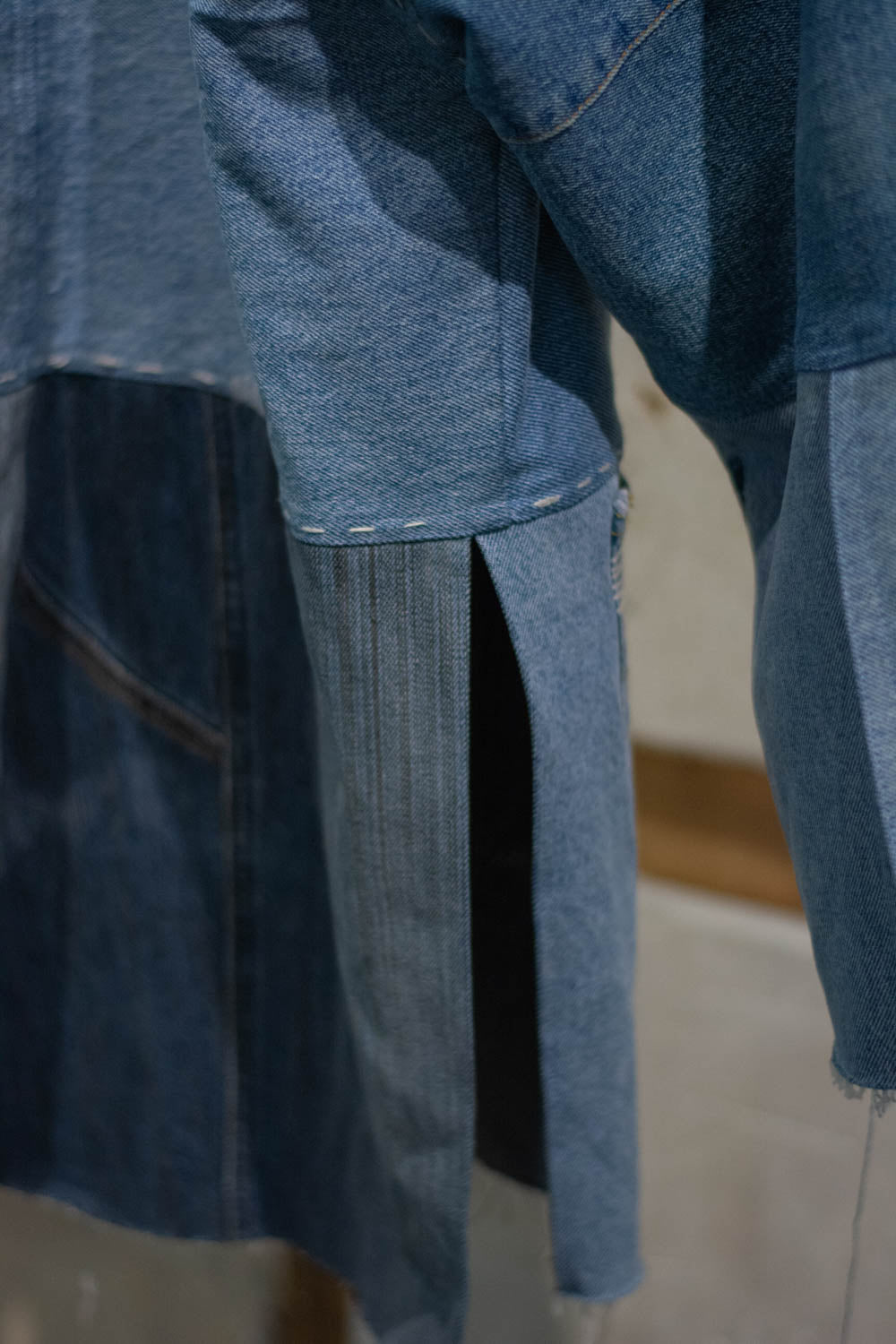 I saved the fish - Patchwork - Veste en Jean