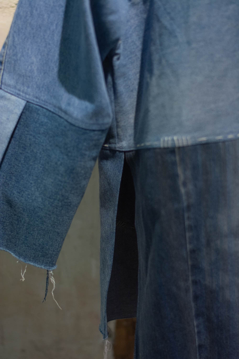 I saved the fish - Patchwork - Veste en Jean