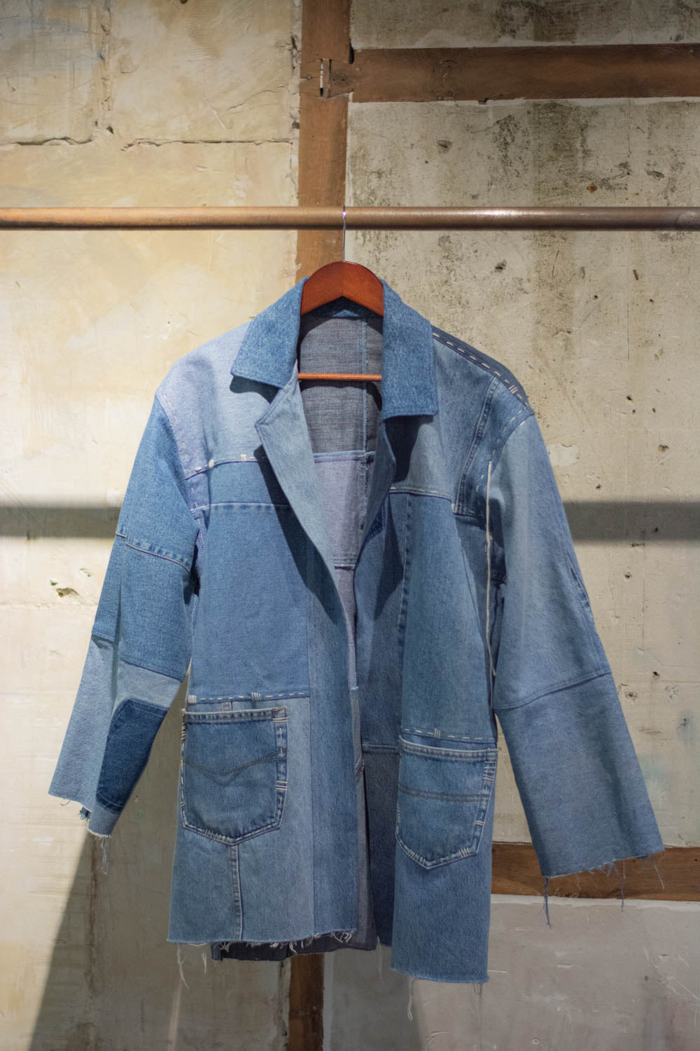 I saved the fish - Patchwork - Veste en Jean