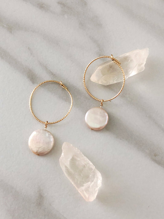 Uncvrd Jewelry - Boucles d'oreilles Perle Attina