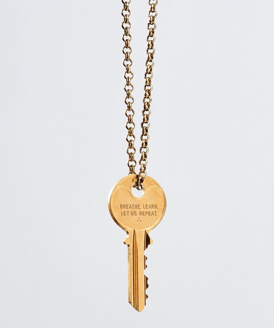 The Giving Keys - Collier Wilder Poetry Clé Classique