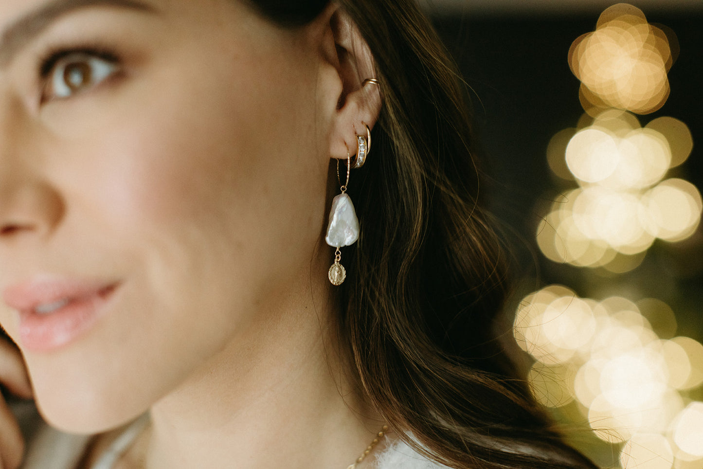 Uncvrd Jewelry - Boucles d'oreilles Perles Guadalupe