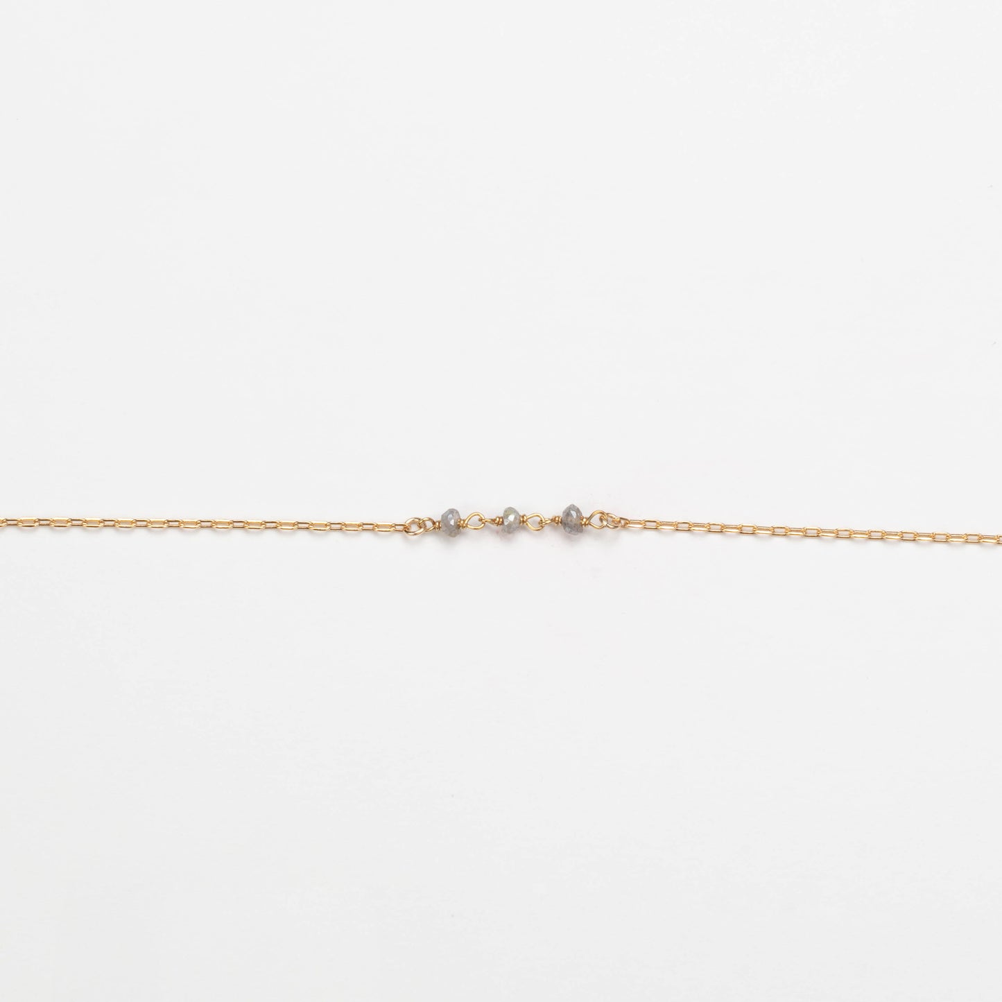 No Other Name - Bracelet Trois Pierres Précieuses