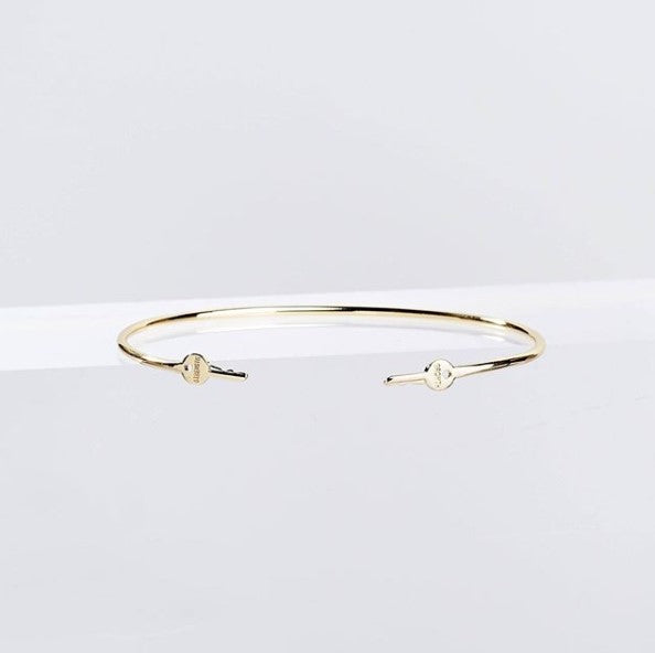 The Giving Keys - Bracelet double clés ajustable