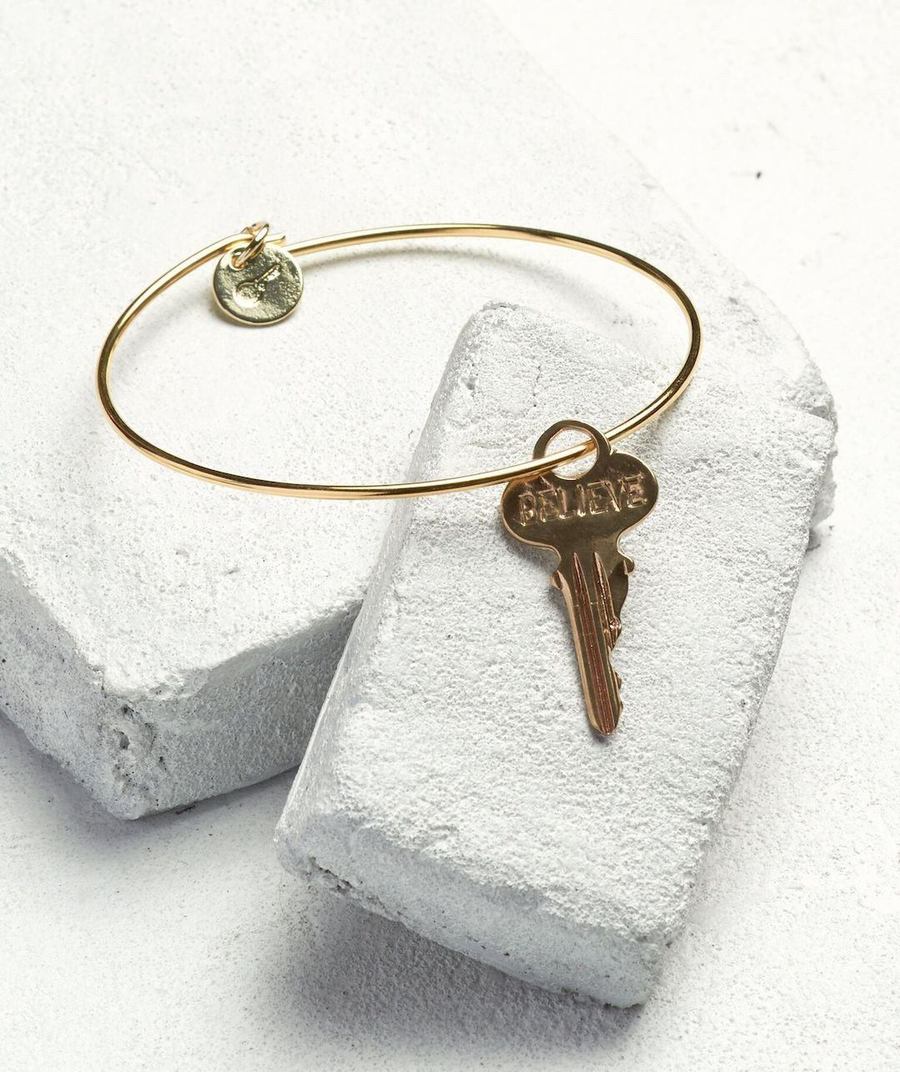 The Giving Keys - Bracelet Clé Délicate