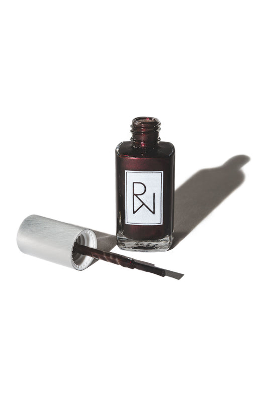 Rooted Woman - Pardonnée - Vernis à ongles bio violet foncé brillant