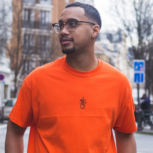 Christlivesinme - Base - T-shirt orange unisexe