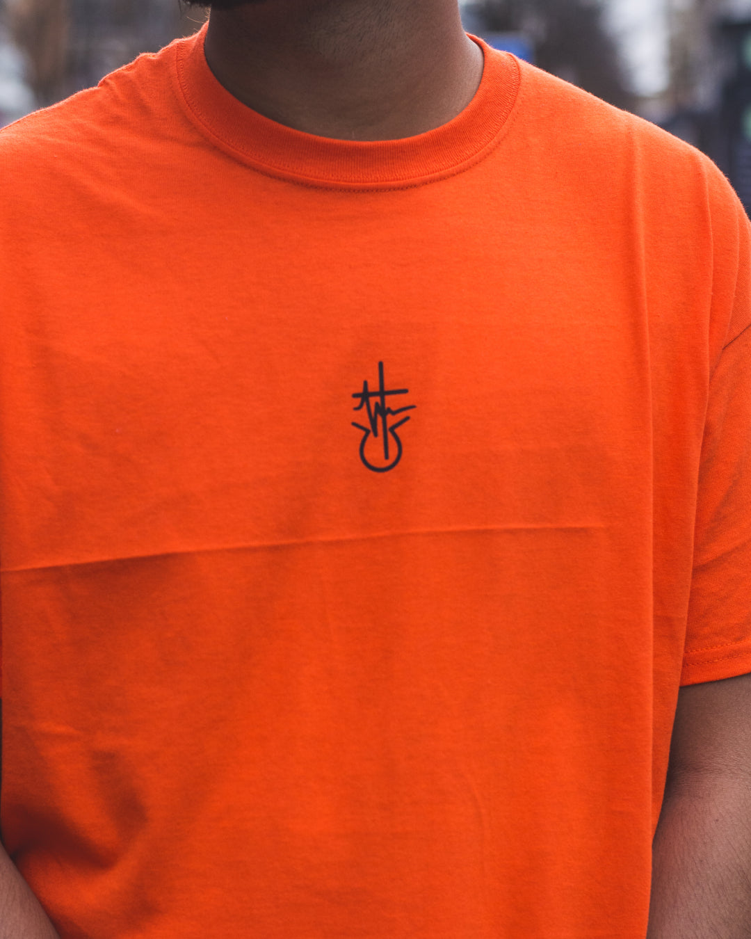 Christlivesinme - Base - T-shirt orange unisexe