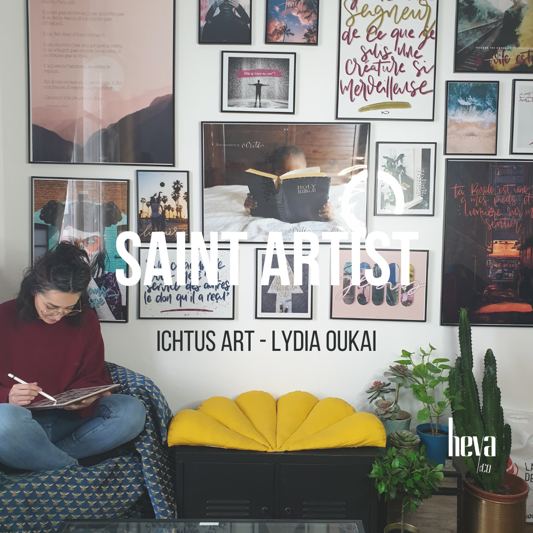 Saint Artist - Ichtus Art de Lydia Oukaci
