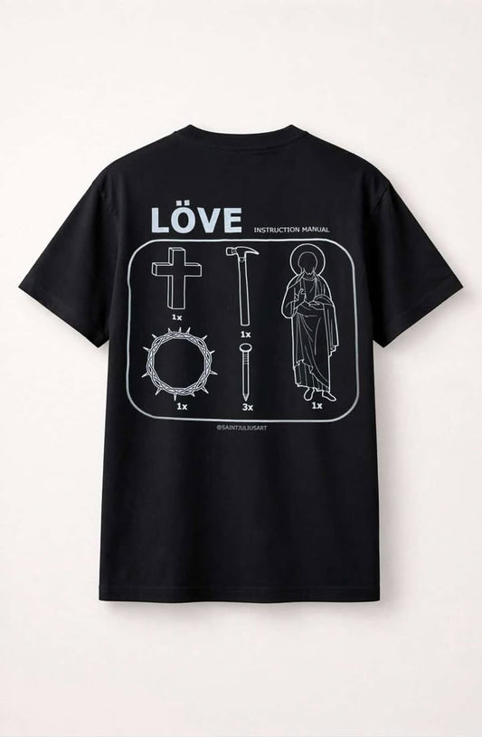 Love IKEA Design I Tee-shirt noir
