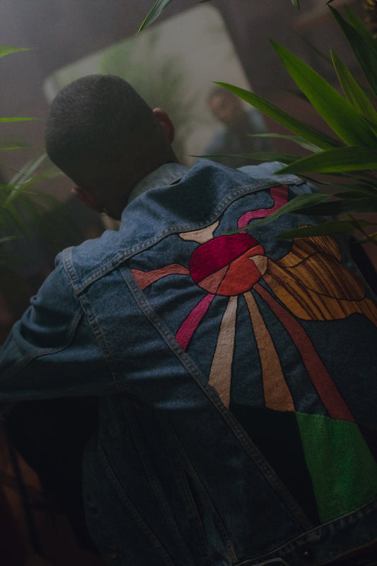 I saved the fish - Madagascar- Veste en Jean