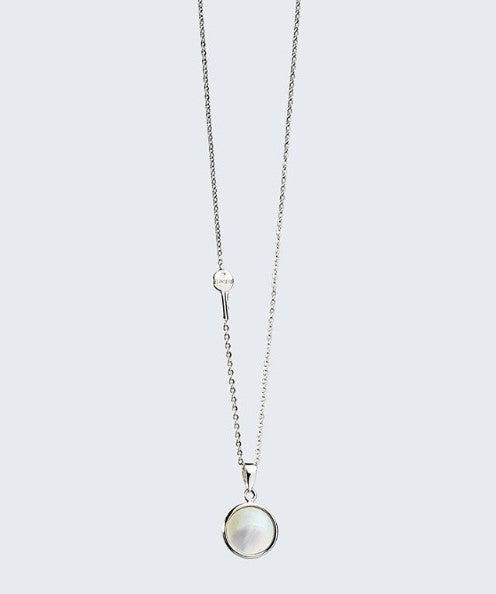 The Giving Keys - Collier Pendentif Coquillage Irisé