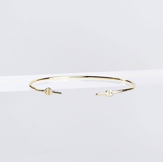 The Giving Keys - Bracelet double clés ajustable